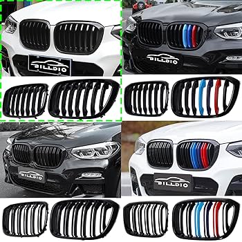 Amazon | BILLDIO X3 G01 X4 G02 グリル - ブラック キドニー